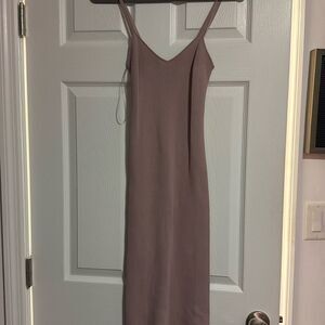 525 BRAND NEW - Ribbed Dress - Tight Spaghetti Strap Dress - NWT - Size XS